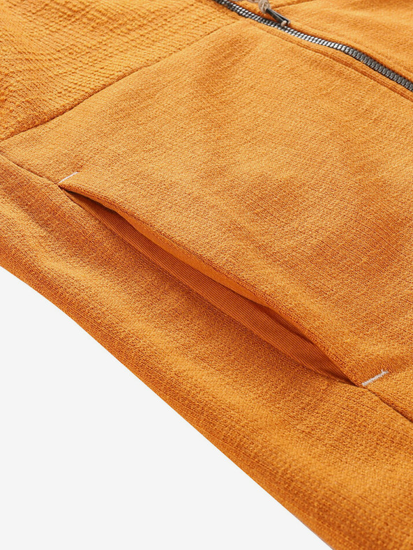 ALPINE PRO Oranžová dámska mikina ALPINE PRO Cooca