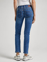 Pepe Jeans Modré dámske slim fit džínsy Pepe Jeans