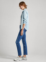 Pepe Jeans Modré dámske slim fit džínsy Pepe Jeans