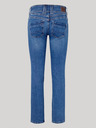 Pepe Jeans Modré dámske slim fit džínsy Pepe Jeans