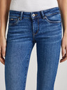 Pepe Jeans Modré dámske skinny fit džínsy Pepe Jeans