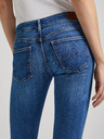 Pepe Jeans Modré dámske skinny fit džínsy Pepe Jeans