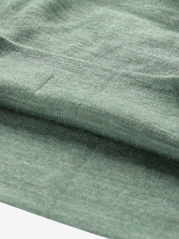 ALPINE PRO Zelená zimná čiapka z merino vlny ALPINE PRO Bedade