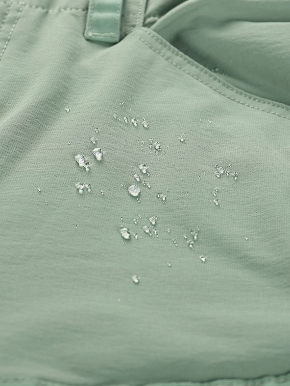 ALPINE PRO Zelené pánske outdoorové nohavice ALPINE PRO Zarm