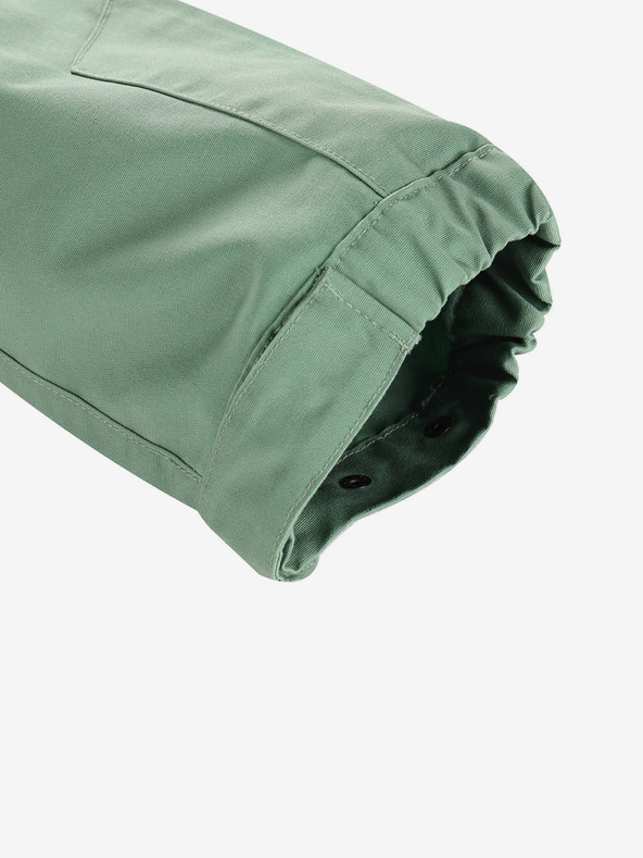 ALPINE PRO Zelené pánske outdoorové nohavice ALPINE PRO Zarm