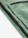 ALPINE PRO Zelené pánske outdoorové nohavice ALPINE PRO Zarm