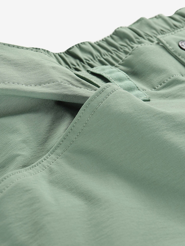 ALPINE PRO Zelené pánske outdoorové nohavice ALPINE PRO Zarm