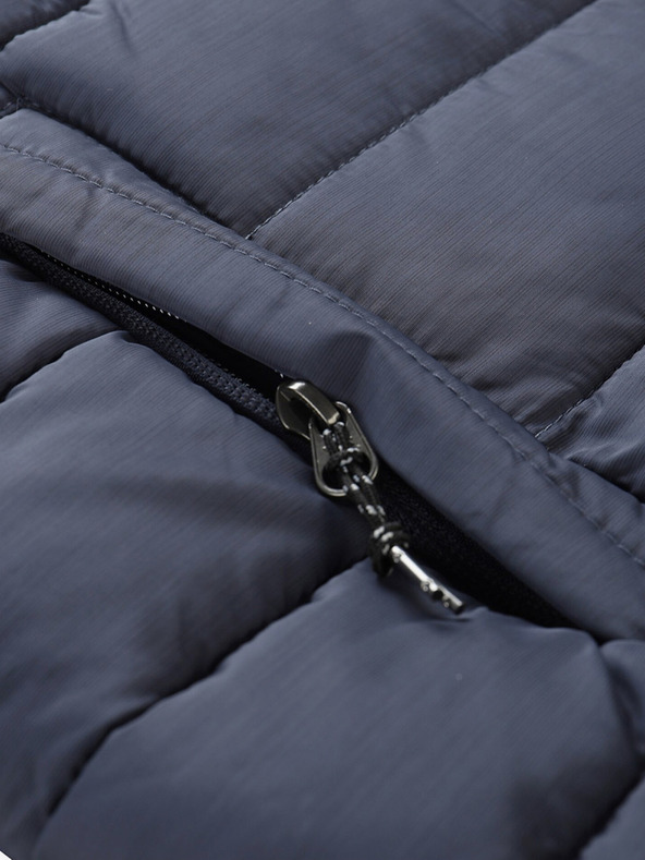 ALPINE PRO Tmavomodrá pánska prešívaná zimná bunda ALPINE PRO Garat