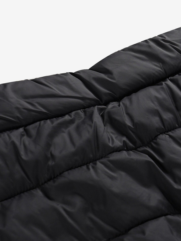 ALPINE PRO Čierna dámska prešívaná sukňa ALPINE PRO Lorfa