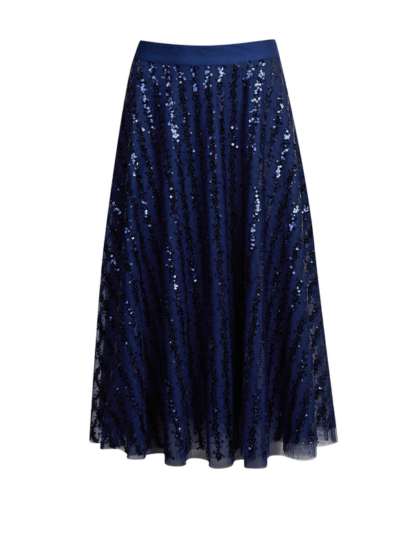 Orsay Modrá dámska sukňa ORSAY