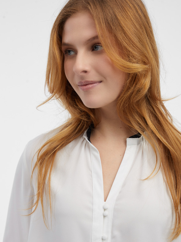 Orsay Biela dámska blúzka ORSAY