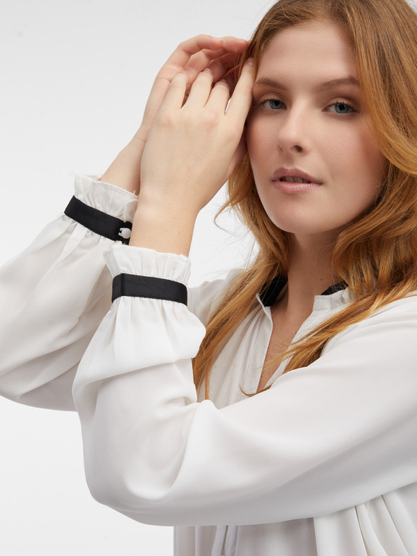 Orsay Biela dámska blúzka ORSAY