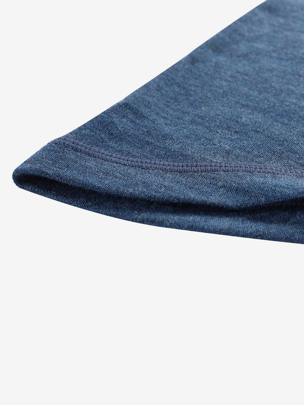 ALPINE PRO Tmavomodrý nákrčník z merino vlny ALPINE PRO Katane