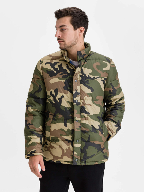 GAP Prešívaná bunda army GAP