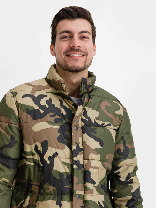 GAP Prešívaná bunda army GAP