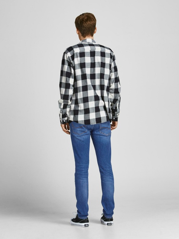 Jack & Jones Modré slim fit džínsy Jack & Jones Liam