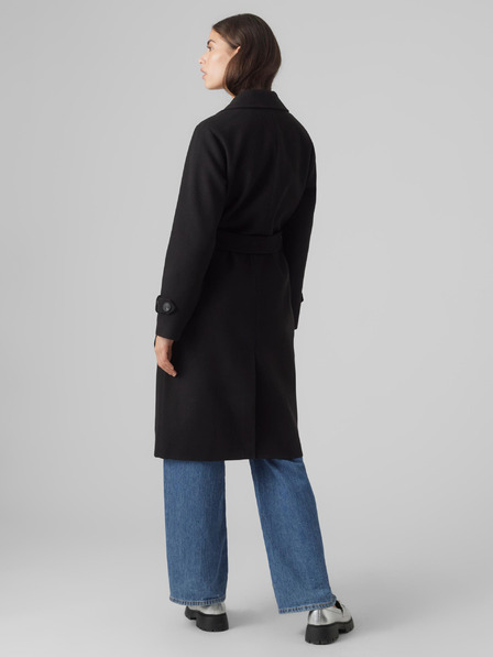 Vero Moda Čierny dámsky kabát VERO MODA Fortunevega
