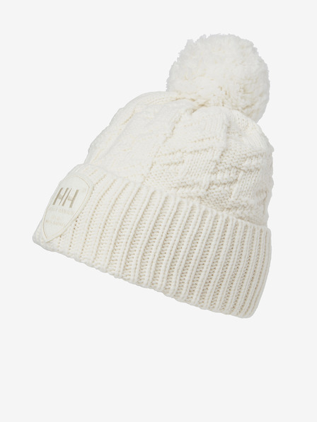 Helly Hansen Dámska krémová čiapka z merino vlny HELLY HANSEN W HOD BEANIE 2.0