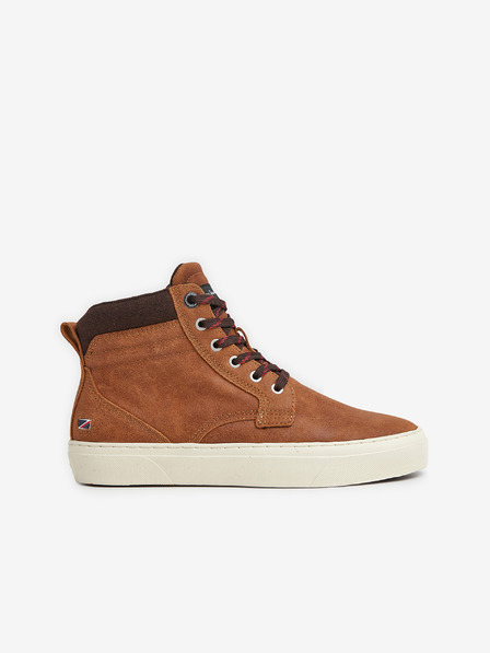 Pepe Jeans Hnedé pánske členkové topánky Pepe Jeans Yogi Boot