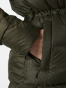 Helly Hansen Khaki dámska zimná prešívaná páperová bunda HELLY HANSEN W ESSENCE DOWN PARKA