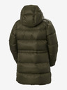 Helly Hansen Khaki dámska zimná prešívaná páperová bunda HELLY HANSEN W ESSENCE DOWN PARKA