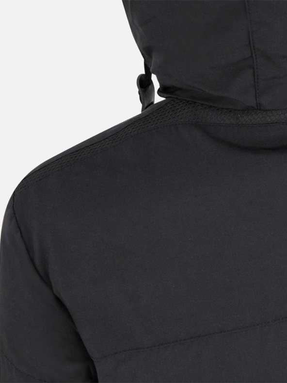 Geox Čierna pánska zimná bunda Geox Velletri