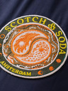 Scotch & Soda Tmavomodrá pánska zimná bunda Scotch & Soda