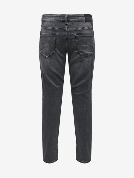ONLY & SONS Šedé pánske slim fit džínsy ONLY & SONS Loom