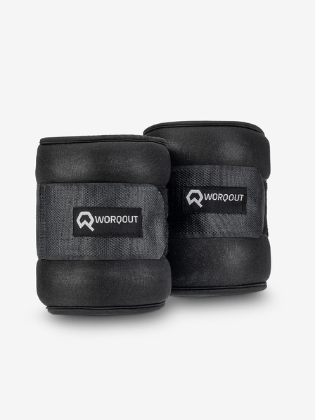 Worqout Čierna záťaž na zápästie a členok Worqout 2,3