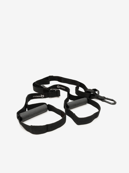 Worqout Čierne multifunkčné švihadlo Worqout Suspension Training