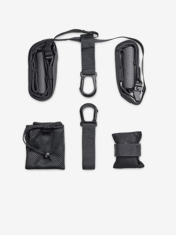 Worqout Čierne multifunkčné švihadlo Worqout Suspension Training