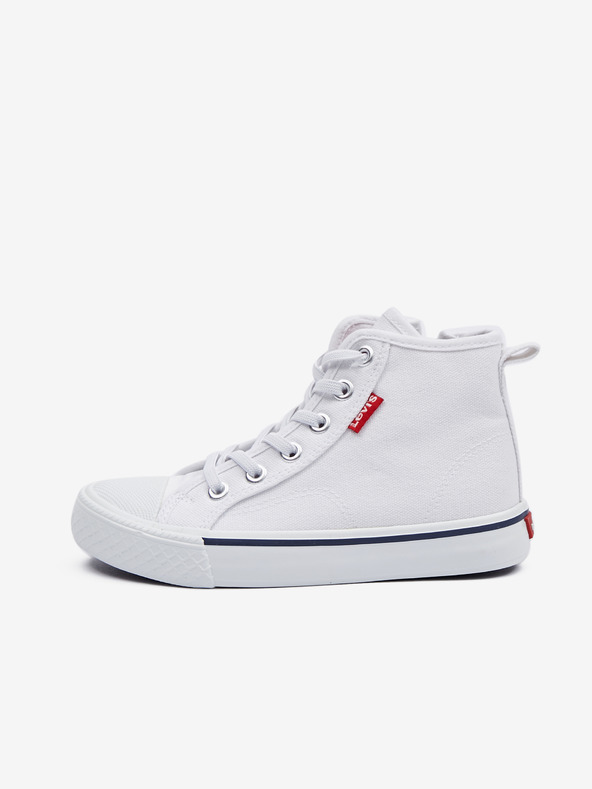 Levi's® Biele detské členkové tenisky Levi's®