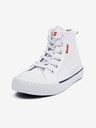 Levi's® Biele detské členkové tenisky Levi's®