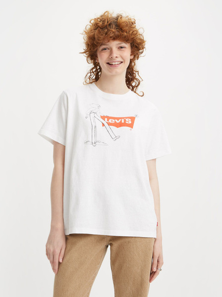 Levi's® Biele dámske tričko Levi's® For Gals