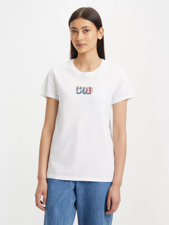 Levi's® Biele dámske tričko Levi's® 501
