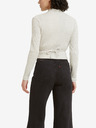 Levi's® Béžový dámsky rebrovaný zavinovací sveter/top 2v1 Levi's®