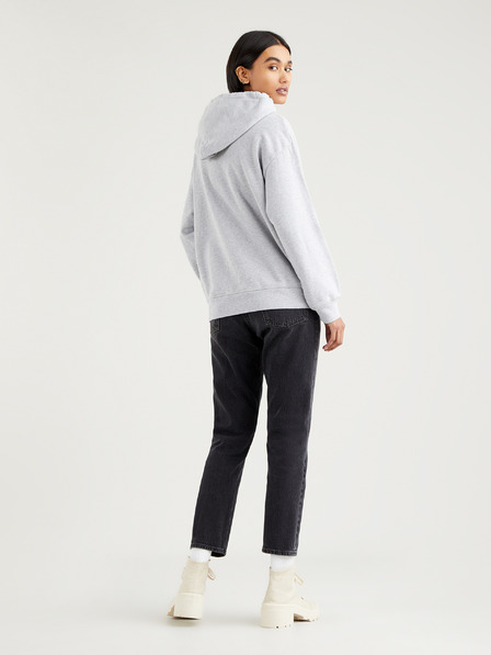 Levi's® Svetlošedá dámska mikina Levi's® s kapucňou