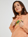 Levi's® Oranžová dámska mikina Levi's® s kapucňou