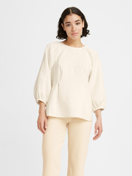 Levi's® Krémová dámska voľná blúzka s trojštvrťovým rukávom Levi's®