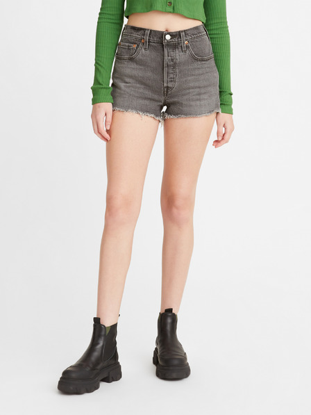 Levi's® Tmavosivé dámske džínsové šortky Levi's®