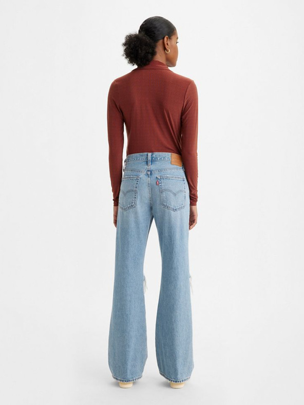 Levi's® Svetlomodré dámske džínsy Levi's® Baggy Boot Wide