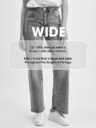 Levi's® Modré dámske džínsy Levi's® so širokými nohavicami Baggy Dad