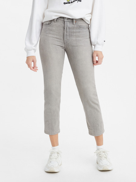 Levi's® Šedé dámske džínsy Levi's® rovného strihu