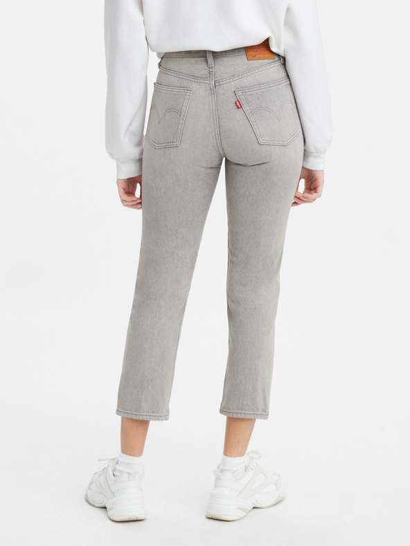 Levi's® Šedé dámske džínsy Levi's® rovného strihu