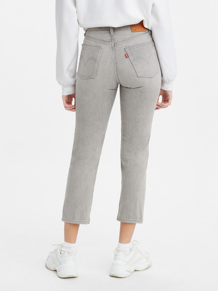Levi's® Šedé dámske džínsy Levi's® rovného strihu