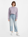 Levi's® Svetlomodré dámske džínsy Levi's® Ribcage rovného strihu