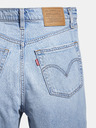 Levi's® Svetlomodré dámske džínsy Levi's® Ribcage rovného strihu