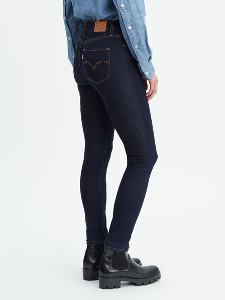 Levi's® Tmavomodré dámske džínsy Levi's® skinny fit 721