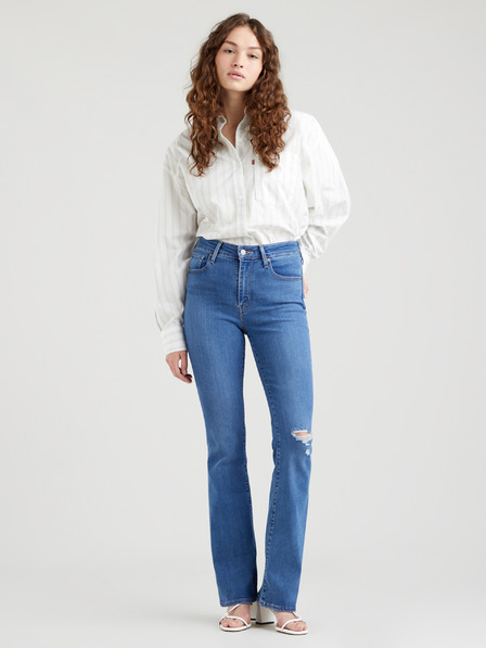 Levi's® Modré dámske džínsy Levi's® bootcut