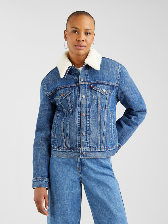 Levi's® Dámska džínsová bunda Levi's® 3 v 1 Trucker Blue